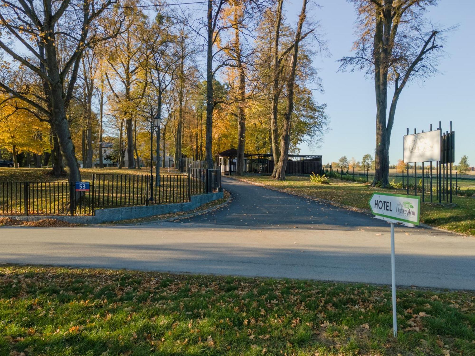 Hotel W Dobieszkowie Stryków Exteriér fotografie